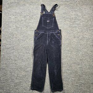 Patagonia Overalls Youth Carpenter Farmer Corduroy Blue One Piece Size Small